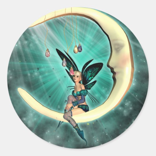 Februari Moon Fairy Stickers (Voorkant)