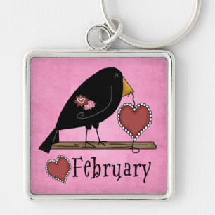 Februari Sleutelhanger