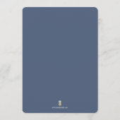Februari stand-alone Kalenderblauw Octopus Menu (Achterkant)