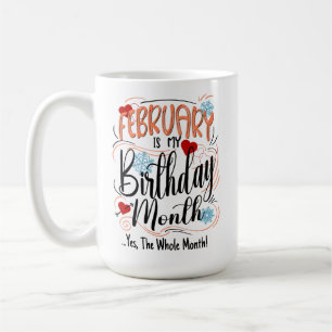 Februari Verjaardagsmaand, hele maand, Steenbok Koffiemok