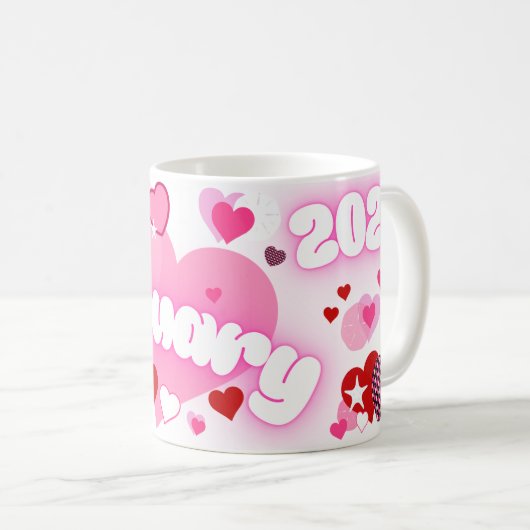 February 2026 Coffee Mug (Devant droit)