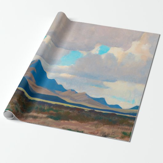 February Afternoon, Tucson Mountains by Dixon Cadeaupapier (Uitgerold)