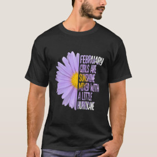 February Daisy Aster T-shirt