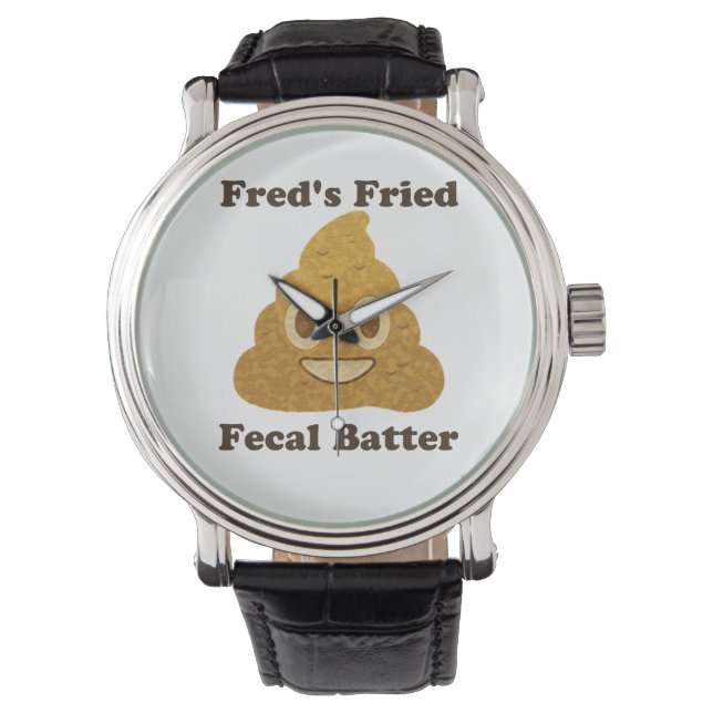Fecal Batter Horloge (Voorkant)