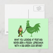 Feckin Irish faktard Briefkaart (Voorkant / Achterkant)