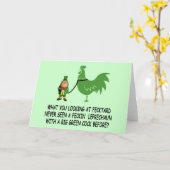 Feckin Irish faktard Kaart (Gele Bloem)