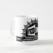 Fed et tasse de Centennial d'IRS (Devant gauche)