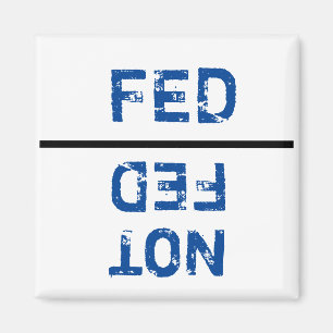 FED OF NIET FED MAGNET VOOR PETS MAGNEET