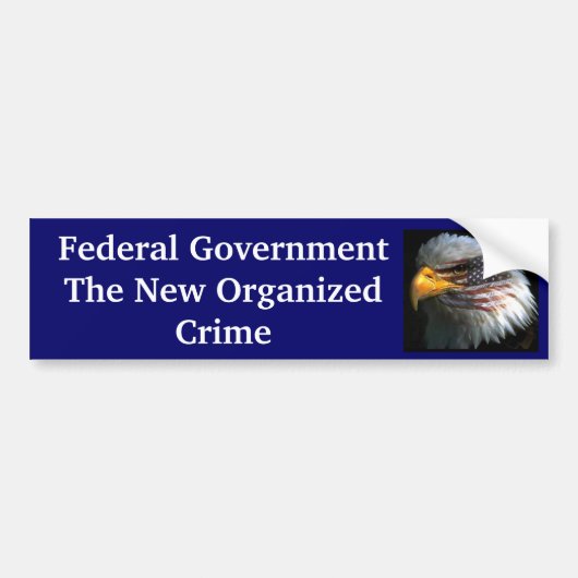 "Fed" zat Bumpersticker (Voorkant)
