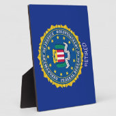 Federaal Bureau Onderzoek in ruste Fotoplaat (Zijkant)