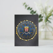 Federaal Onderzoeksbureau Briefkaart (Staand voorkant)