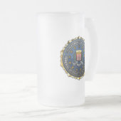 Federaal Onderzoeksbureau Matglas Bierpul (Voorkant rechts)