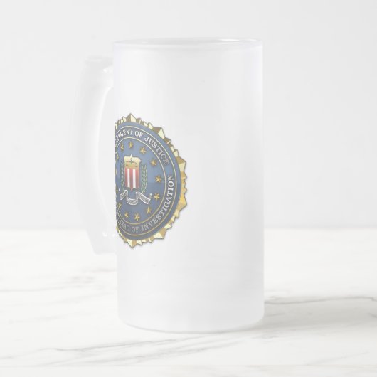 Federaal Onderzoeksbureau Matglas Bierpul (Voorkant links)