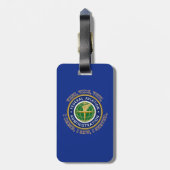 Federal Aviation Administration Shield Bagagelabel (Achterkant verticaal)