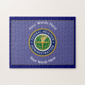 Federal Aviation Administration Shield Legpuzzel (Horizontaal)