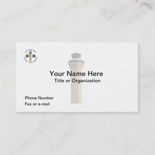 Federal Aviation Administration VVV Visitekaartje (Voorkant)