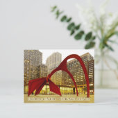 Federal Center Plaza, Chicago, Illinois Briefkaart (Staand voorkant)