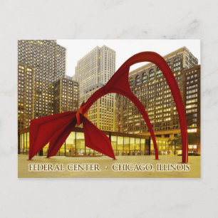 Federal Center Plaza, Chicago, Illinois Briefkaart