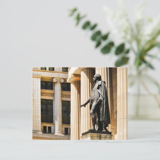 Federal Hall, NYC Carte postale (Debout devant)