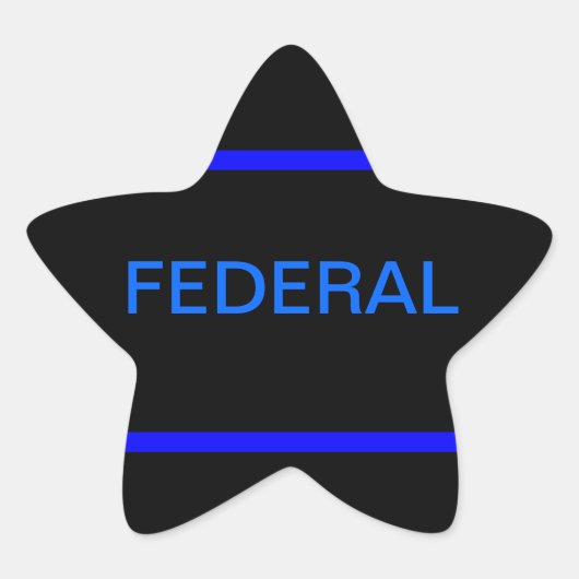 Federal LEO sticker (Voorkant)