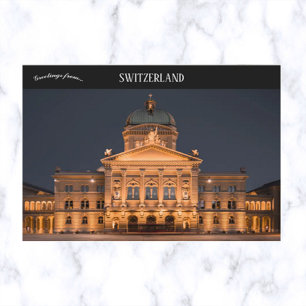 Federal Palace Bern Zwitserland Briefkaart