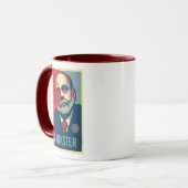Federal Reserve président la tasse de Ben Bernanke (Devant gauche)