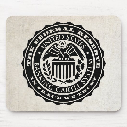 Federal Reserve Seal Mousepad Muismat (Voorkant)
