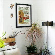 Federal Theatre The Squall Poster Print