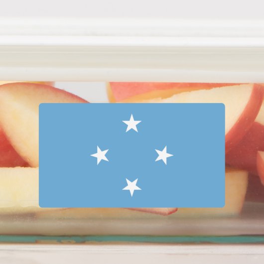 Federale Staten van Micronesia Labels (Aangebracht)