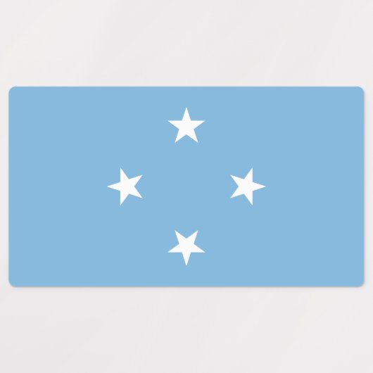 Federale Staten van Micronesia Labels (Design 1)