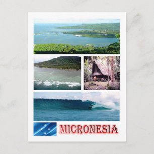 Federale Staten van Micronesia - Mosaic - Briefkaart