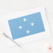Federale Staten van Micronesia Rechthoekige Sticker (Envelop)