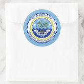 Federale Staten van Micronesia Seal Sticker (Tas)