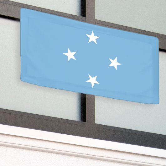 Federale Staten van Micronesia Spandoek (Buitenkant Gebouw)
