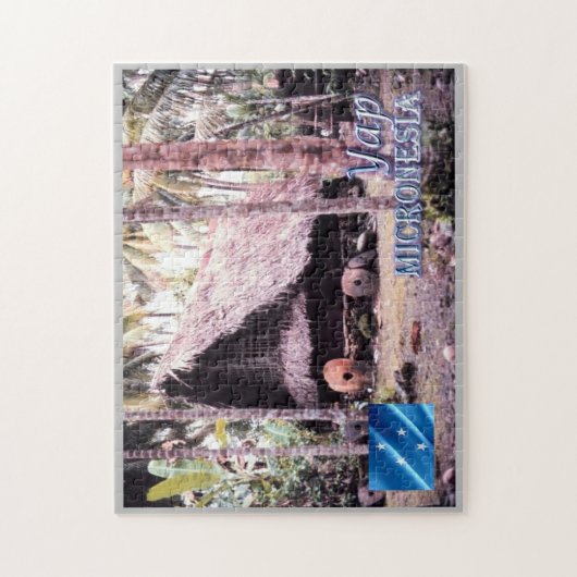 Federale Staten van Micronesia - Yap - Legpuzzel (Verticaal)