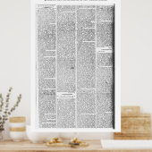 Federalist Papers, nr. 10 & nr. 51 (1787-1788) Poster (Keuken)