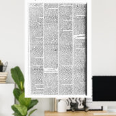 Federalist Papers, nr. 10 & nr. 51 (1787-1788) Poster (Thuiskantoor)