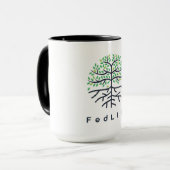 FedLife 15 oz. Combinatie Mok (Voorkant links)