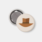 Fedora Magnet Magneet (Voorkant / Achterkant)