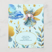 Fee 2de Verjaardag Sprookje TWEE VERJAARDAG Vandaa (Achterkant)