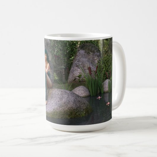 Fée à l'Enchanted Pond Coffee Mug (Devant droit)