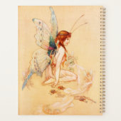 Fée à papillon vintage (Dos)