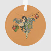 Fée Ballerine Avec Lanternes (dos)