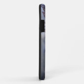 Fée bleue brillante et Lune bleue iPhone 5 Coque (Dos/Droite)