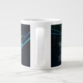 Fée bleue dans le jumbo Mug Vortex 20oz - modifiab (Dos)