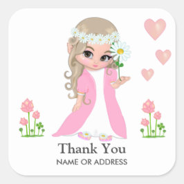 Fee & Bloemen Dankjewel Sticker
