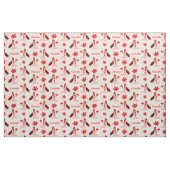 Fée canadienne Mapleleaf sur tissu léger (Fat Quarter)