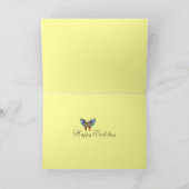 Fée Casper Rainbow | Carte d'anniversaire du chat  (Intérieur)