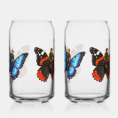 Fée cavalière papillon enchanté verre (Gauche)