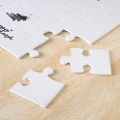 Fée Cute Avec Ailes Brown Jigsaw Puzzle (Côté)